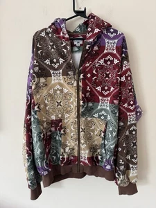 Karl Kani Vintage Hoodie 90s XL Men’s Oversized Baggy Retro Hip Hop Wear Vgc - Picture 1 of 11