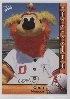 2004 MultiAd Sports Albuquerque Isotopes Orbit #34 - Image 1 of 2