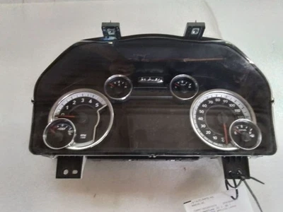 2016 RAM 1500 SPEEDOMETER CLUSTER 7 INCH DISPLAY DIESEL 68280824AC 3.0L LARAMIE - Image 1 of 4