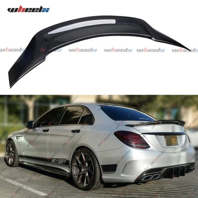 ALERÓN MALETERO FIBRA CARBONO ESTILO HIGHKICK R 15-21 MERCEDES BENZ W205 C43 C63 Foto 1 de 4