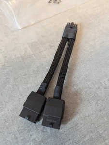 NVidea 2 x 8Pin Female to 12Pin Male GPU Power Adapter Cable for RTX3070 3090 - Afbeelding 1 van 5