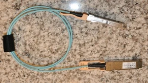 Genuine Cisco 100G AOC 1M QSFP-100G-AOC 1M Active Optic Cable - Photo 1/2