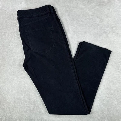 James Perse Corduroy Pants Mens 34 Black 5 Pocket Heavy Stretch Classic Preppy - Image 1 of 4