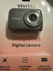 Nueva cámara digital Vivitar Snapshot con batería recargable - Imagen 1 de 2