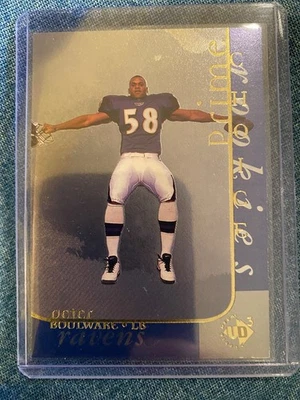 1997 Upper Deck UD3 - Prime Choice Rookies Peter Boulware  #21 Baltimore Ravens - Image 1 of 2