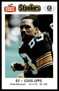 1988 Pittsburgh Steelers Kiwanis Giant Eagle Police Louis Lipps - Picture 1 of 2