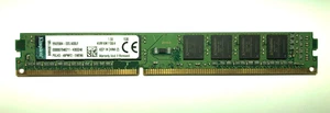 Kingston DDR3 1600 PC3-12800U 1Rx8 CL11 1,5V Desktop Memory DIMM KVR16N11S8/4GB - Picture 1 of 3