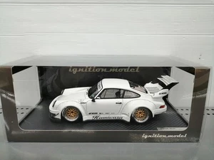 IGNITION MODEL 1/18 RWB 930 Kamiwaza White 2481 Resin Model Car - Picture 1 of 18