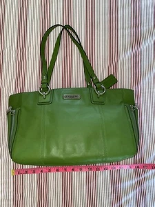 Coach Umhängetasche Leder grün F19252 6897 - Bild 1 von 12