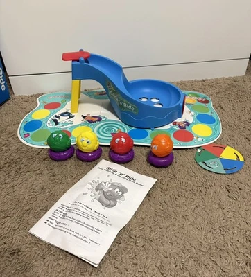 Slide 'N' Ride conteo de colores y juego Playskool 1995 juego preescolar vintage Foto 1 de 4