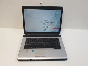 Toshiba Satellite L300D-22E 15.4” VINTAGE LAPTOP AMD Athlon X2 120gb hdd - Picture 1 of 5