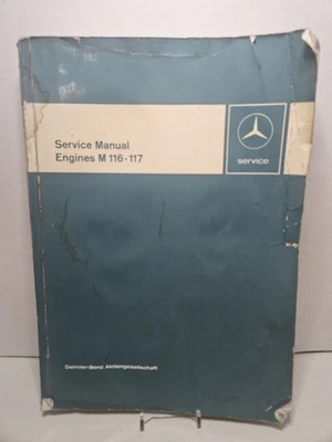 Motores manuales de servicio Mercedes vintage M116-117 años 70 a través del modelo año 1975 Foto 1 de 4