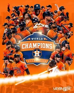 8x10 Photo HOUSTON ASTROS 2022 World Series Champs Yordan Altuve Tucker Bregman - Picture 1 of 1
