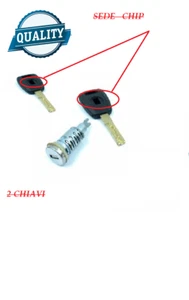 CILINDRETTO CHIAVE PER FIAT PUNTO EVO NUOVO NOTTOLINO BLOCCHETTO SERRATURA PORTA - Imagen 1 de 2