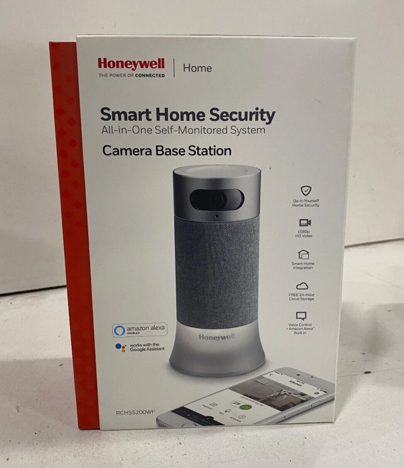Brand New!Honeywell Home RCHS5200WF Smart Home Security Camera Base Station - Image 1 of 1