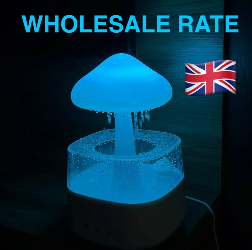 Relax Cloud Rain Diffuser Humidifier Raindrop Aromatherapy Machine Ultrasonic - Image 1 of 4