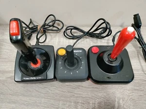 Vintage Lot 3 Atari Joystick Point master, Gemstik,Wico Command Control *Read*.  - Picture 1 of 11
