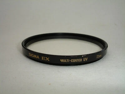 SIGMA EX 72mm UV filter , Multi-coated , Japan - Image 1 of 2
