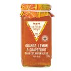 Cottage Delight Orange Zitrone Grapefruit Marmelade 350g dreifach leckere Marmelade 5er-Packungen