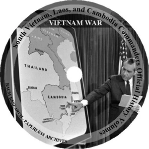 Vietnam War: South Vietnam, Laos, and Cambodia's Official History Volumes - Foto 1 di 7