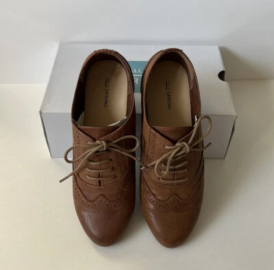 Call It Spring Sorvagur Zapatos Clásicos Talla 10 en Marrón Foto 1 de 4