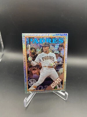 2023 Topps Chrome Update Juan Soto Topps 1988 Mojo Refractor #T88CU-69 Padres - Image 1 of 2