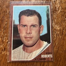 1962 Topps - #243 Robin Roberts Beautiful Card!