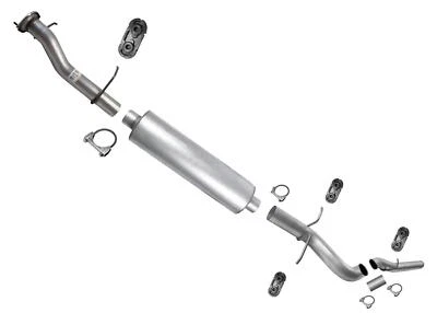 Tubo trasero silenciador Flex Pipes para GMC Sierra 2500HD 6,0 L 11-17 con distancia entre ejes de 144" Foto 1 de 4
