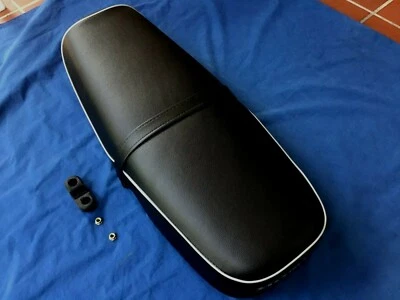 High Quality grey piping COMPLETE SEAT fits 1967-1969 honda S90 CL90 new - Image 1 of 4
