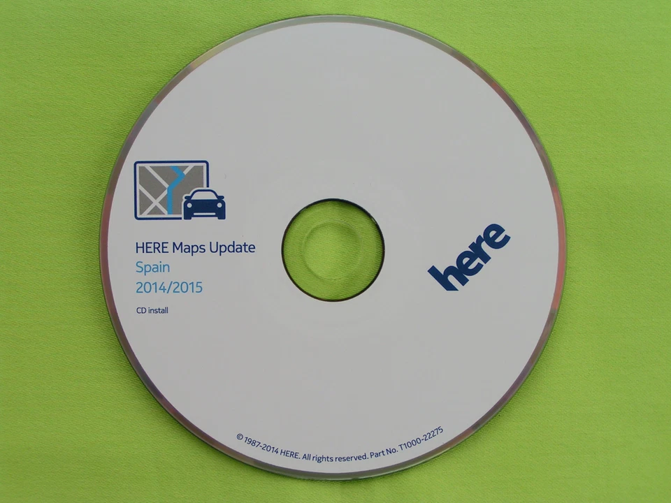 CD NAVIGATION SPANIEN 2015 BMW MK1 MK2 MK3 E38 E39 E46 E52 E53 E65 E66 E83 E85 - Bild 1 von 1