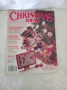 Better Homes and Gardens Magazine Christmas Ideas December 1985 Vtg Patterns - Bild 1 von 5