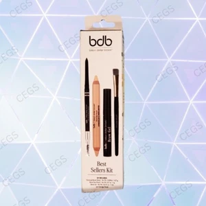  Billion Dollar Brows Best Sellers 4 pc Kit Universal Brow Pencil Duo Gel Brush  - Picture 1 of 3