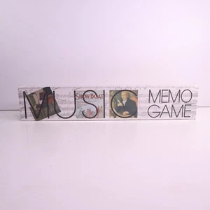 MUSIC MEMO Memory Game 1993 PLATNIK No. 7077 New Sealed Vintage - Picture 1 of 14