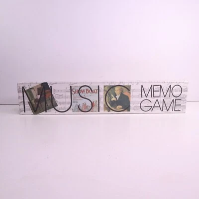 MUSIC MEMO Memory Game 1993 PLATNIK No. 7077 New Sealed Vintage - Image 1 of 4