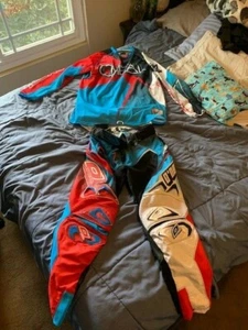 O'Neal mx Jersey Large and pants 32 combo - Picture 1 of 7