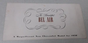 1950 Chevrolet Bel Air advertising brochure - Picture 1 of 3