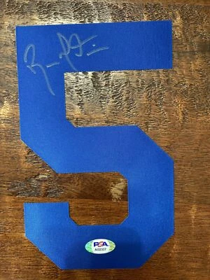 Russell Martin Signed Dodgers Jersey Number PSA DNA Coa Autographed - Image 1 of 4
