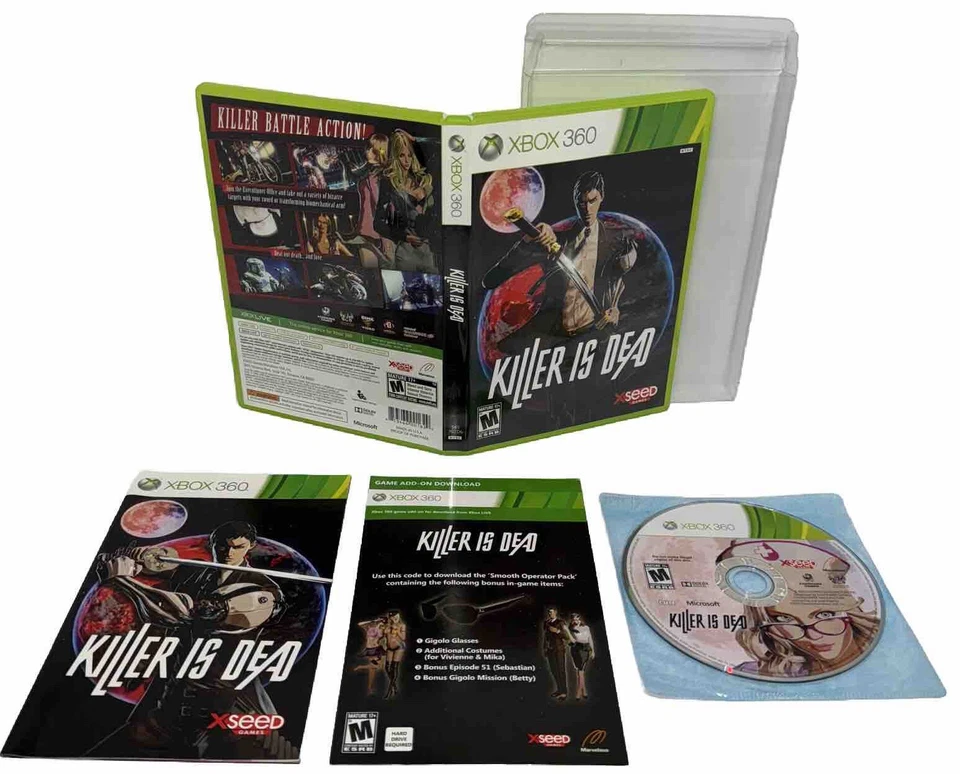 Killer Is Dead Limited Edition Microsoft Xbox 360 Complete CIB w/ Manual Tested - Image 1 of 4