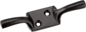Cleat Hook 100mm Black Pack Of 1 - Picture 1 of 4