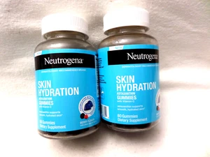 (2x) Neutrogena Skin Hydration Astaxanthin Gummies with Vitamin C Berry Extract - Picture 1 of 3
