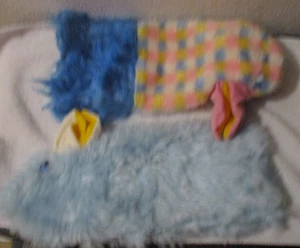 Lote de 2 marionetas de pájaro de peluche de 18" sin terminar necesita relleno de cabeza - Imagen 1 de 7