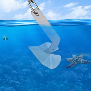 New 32 lbs Marine Stainless Steel Delta/Wing Boat Anchor 15 kg - Picture 1 of 22