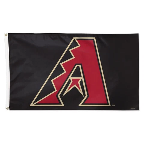 Arizona Diamondbacks Black Flag - Deluxe 3' X 5' Cover