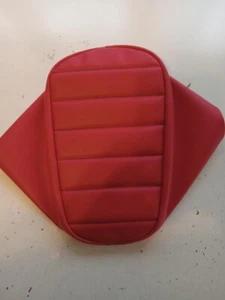 Cubierta de asiento de motocicleta HONDA Trail Z50-Z50A 1972-1978 plisada hecha a medida roja - Imagen 1 de 2