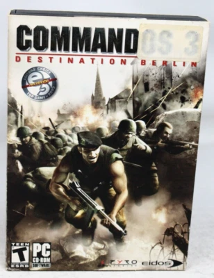 Commandos 3: Destination Berlin (PC, CD ROM, 2003) - Image 1 of 4