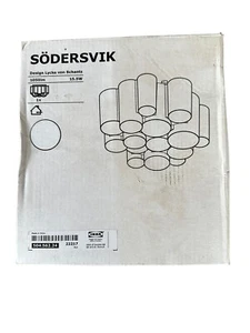 IKEA SODERSVIK 8 1/4 LED Deckenlampe dimmbar glänzend weiß 504.562.24 - Bild 1 von 3