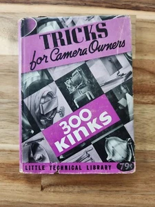 TRICKS FOR CAMERA OWNERS Little Technical Library 1939 Popular Photography DJ - Picture 1 of 10