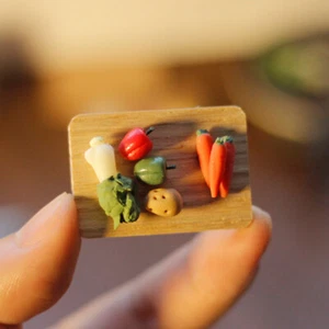 1Set Maßstab 1:12 Puppenhaus Miniatur Kartoffel Chili Karotte Küche Kochen Essen - Bild 1 von 7
