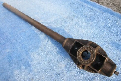 Antique REED MFG CO. Model 2A PIPE THREADER DIE HEAD w/ 3/4" Die Jaws & 1-Handle - Image 1 of 4