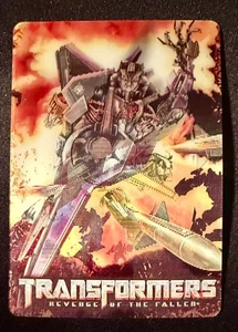 2009 Transformers ROTF Skywarp Lenticular Hologram Motion Collector Card MINT - Picture 1 of 2